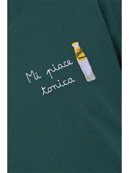 T-shirt Portofino in cotone con ricamo Schweppes Me Piace Tonica Mc2 Saint Barth | POT000104567L